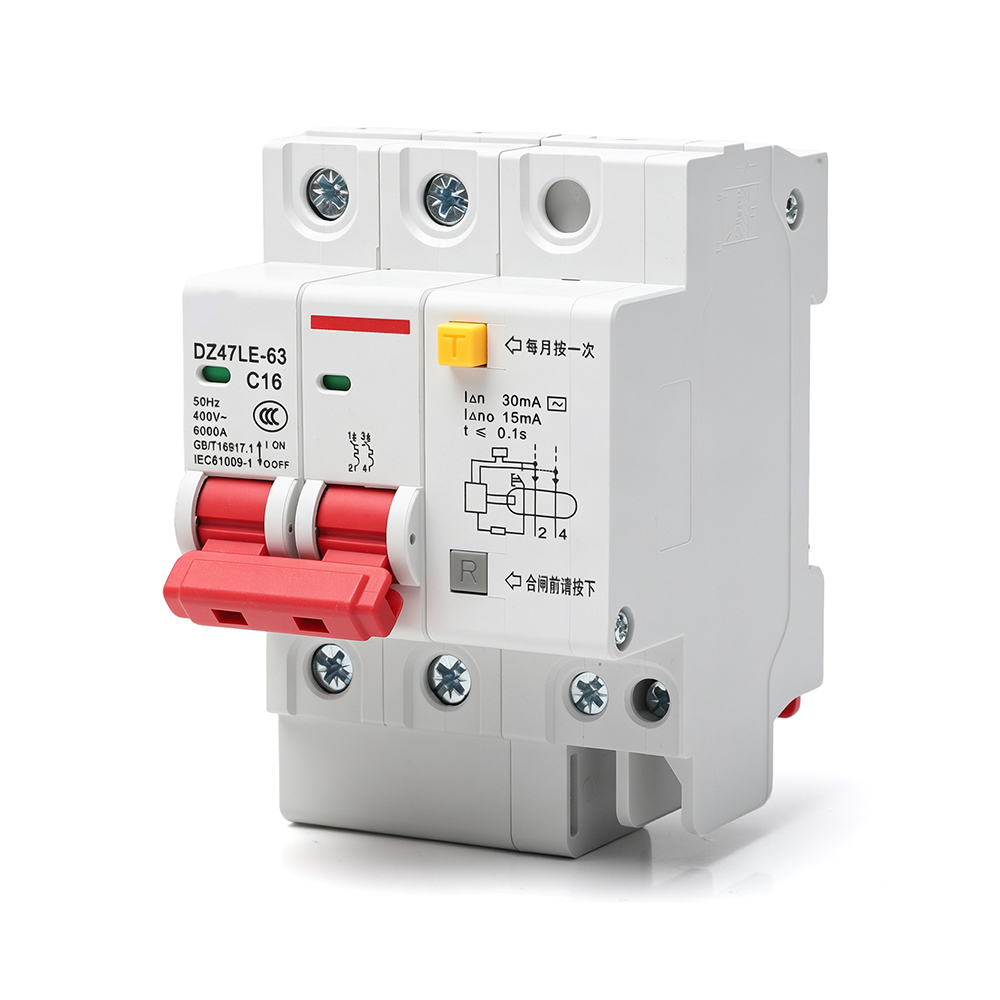 DZ47LE-63 P+N Miniature Circuit Breaker