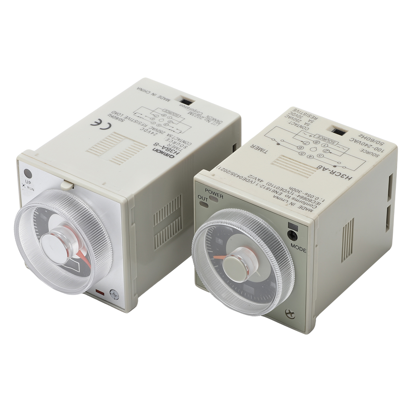 H3CR-A8 & H3BA-8 Series Pointer Type Time Relay